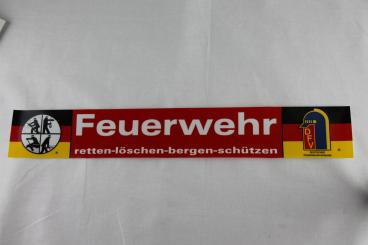 DFV Feuerwehr Aufkleber 40*6 innen 