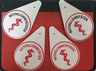 Autoplakette Notfallsanitäter 
