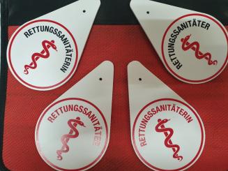 Autoplakette Rettungssanitäter 