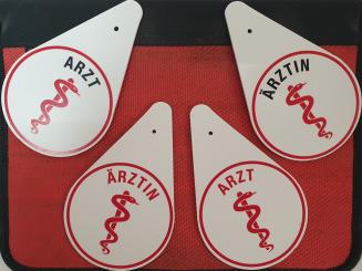 Autoplakette Arzt - Ärztin 