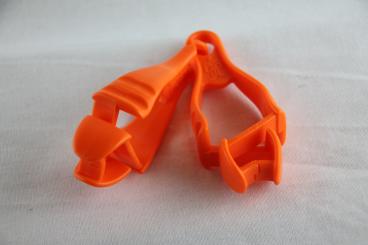 Handschuhclip Grabber rot