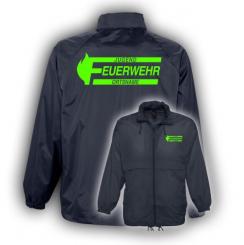 Windjacke JF02 Weiß | 3XL | Neongelb | Keine (inkl.)