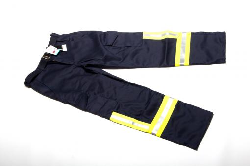 Feuerwehr Bundhose HuPF Teil 2 mit Reflexstreifen 