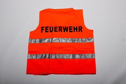 Warnweste mit Aufdruck Feuerwehr 