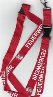 Schlüsselband FEUERWEHR 