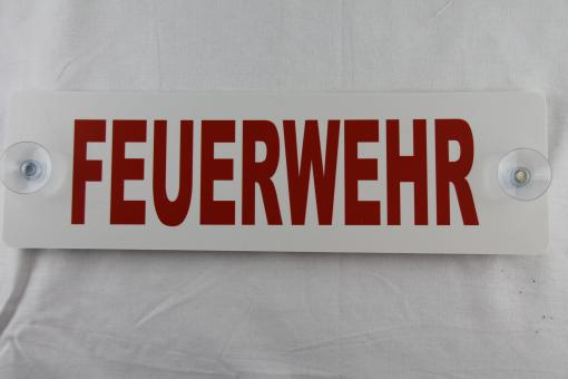 Innenschild "FEUERWEHR" 40*10cm 