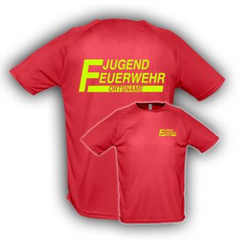 T-Shirt JF03 Rot | 142 - 152